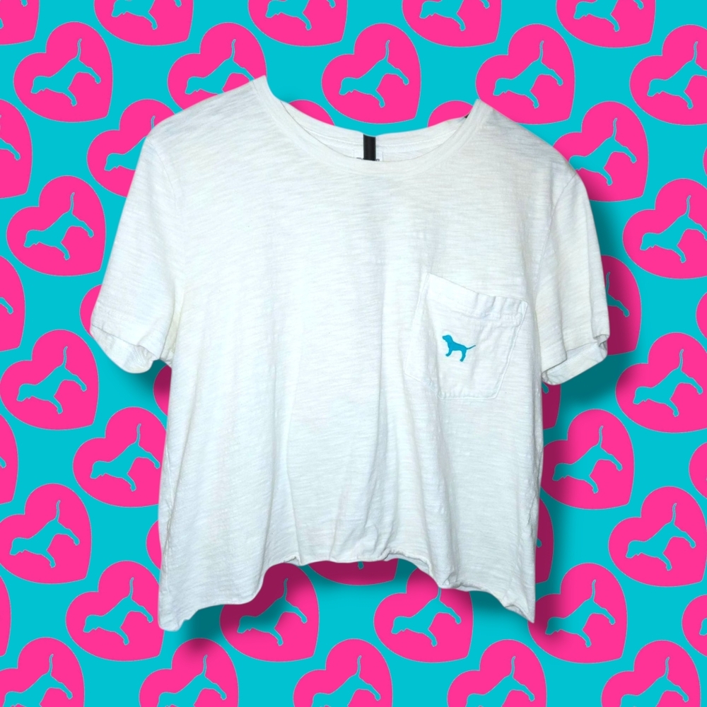Love Pink Kids Graphic Tee - White